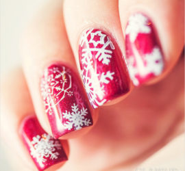 новогодний_маникюр